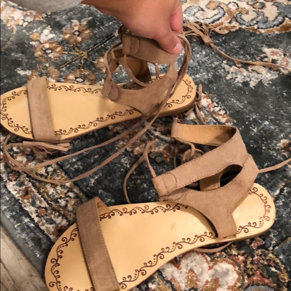 Quipid lace up sandals